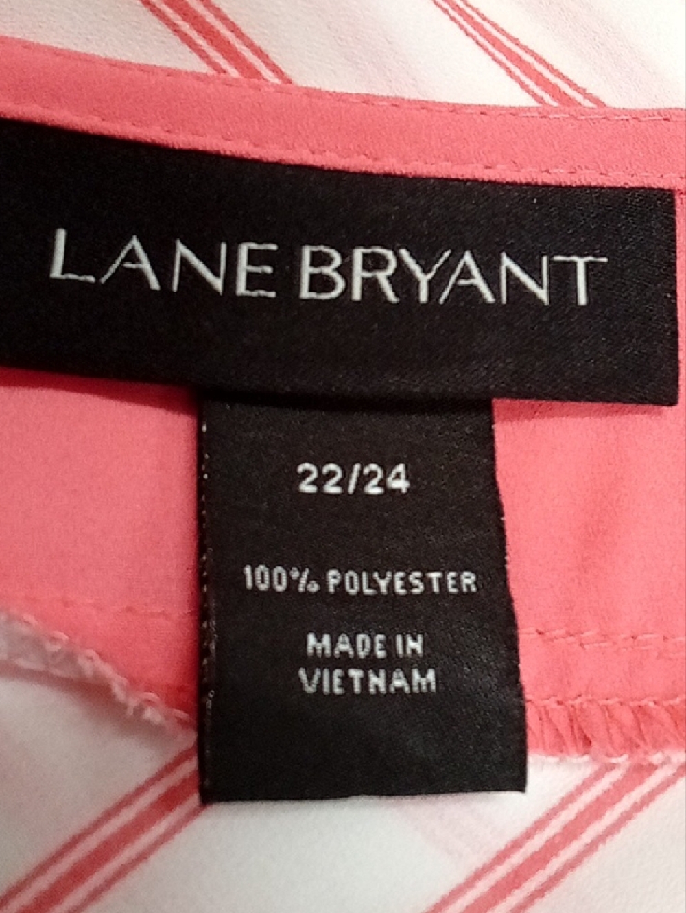 Lane Bryant Scarf Sleeve Blouse 4689 R - Picture 6 of 6